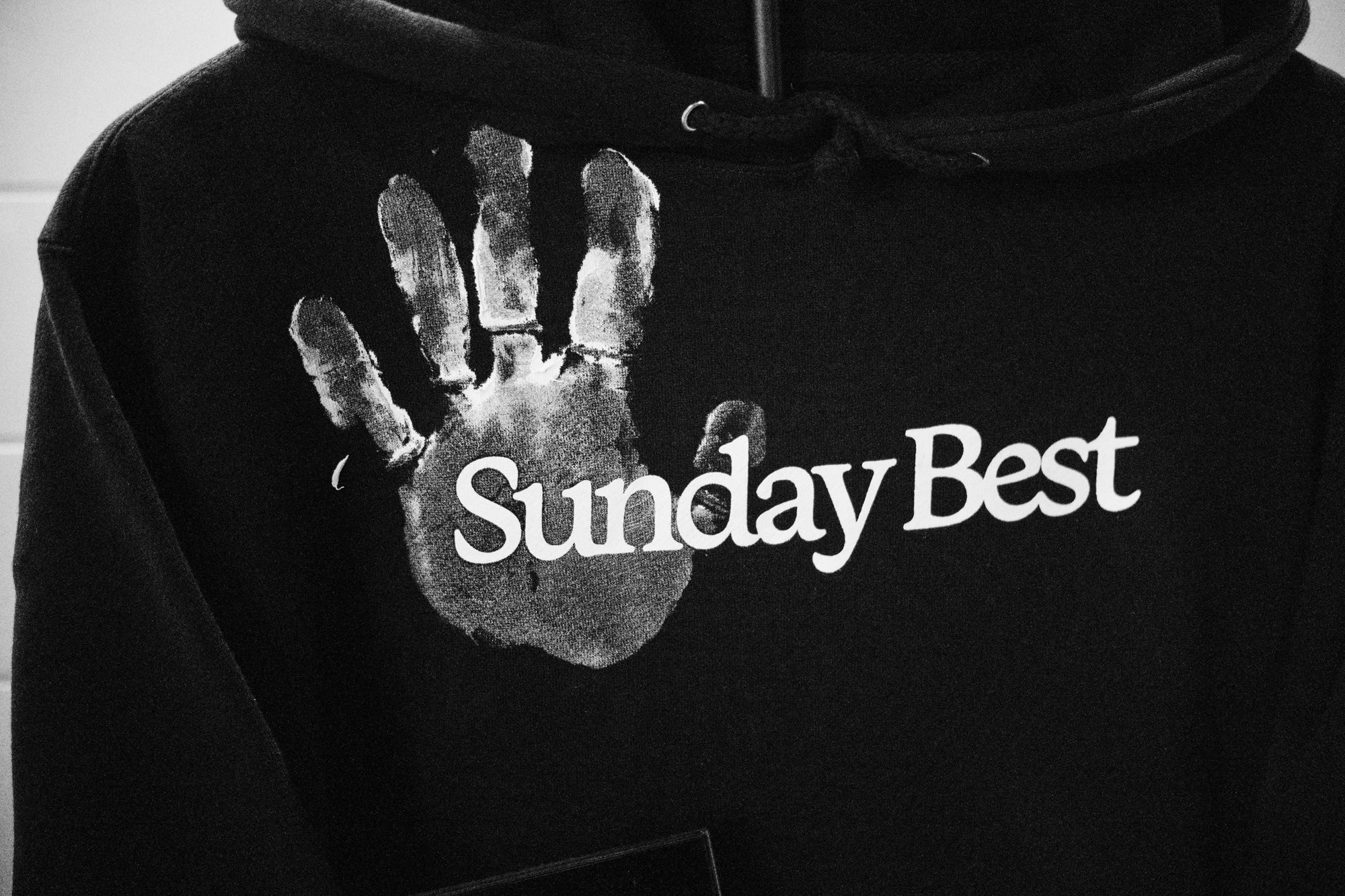 Sunday Best Handprinted Hoodie