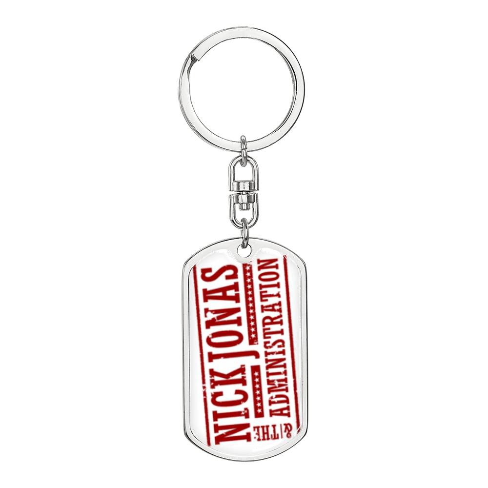 Nick Jonas & The Administration® - Dog Tag Keychain