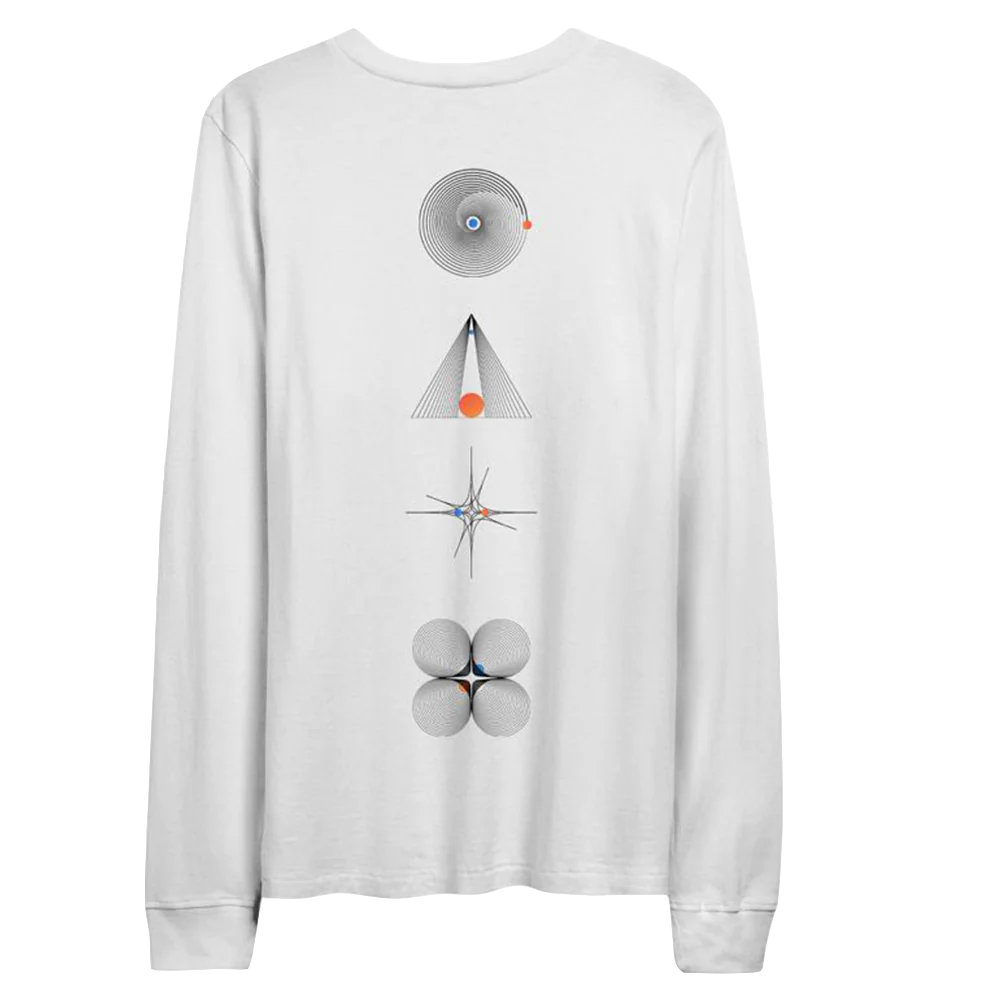 Spaceman Limited Edition White Longsleeve
